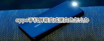 oppo֙C(j)Ļ׃ɺڰɫ̎