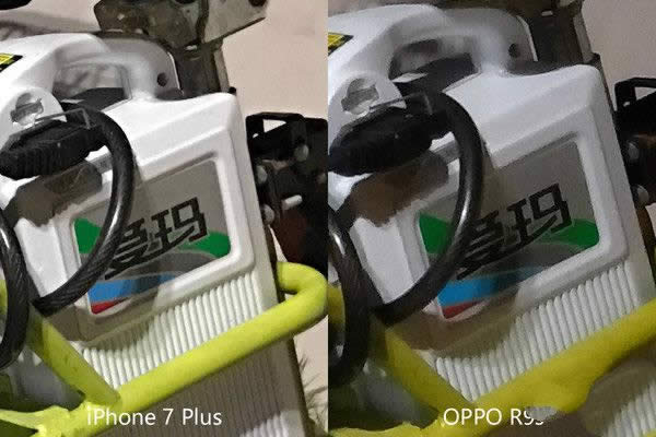 OPPO R9sնԱiPhone 7 Plus