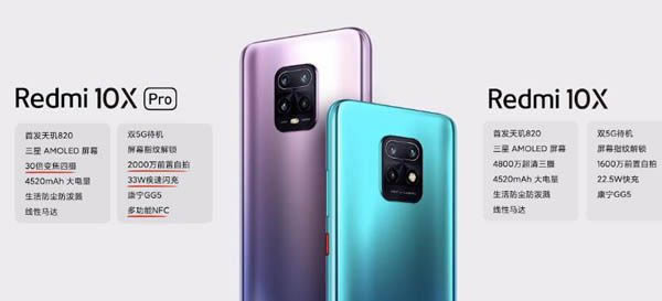 Redmi 10XcsҫX10һ Redmi 10XcsҫX10ȽB