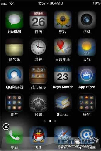 iphone4sǰ̨رպ̨г