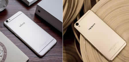 OPPO R9svivo X9Ă
